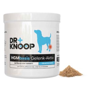 HGMbasis Hund - Gelenkpulver für aktive Hunde.