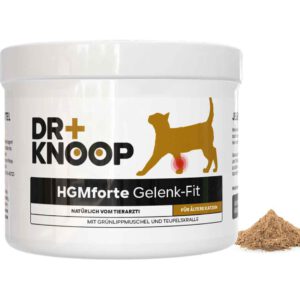 HGMforte Katze -Gelenkpulver für ältere Katzen.